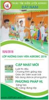 Khai giảng lớp hướng dẫn viên aerobic cấp độ 1 năm 2018